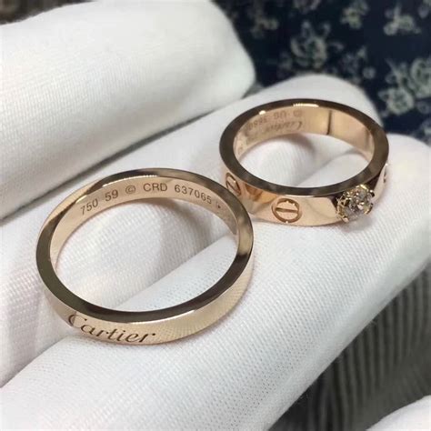 cartier wedding ring couple.